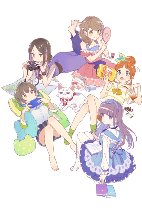 Affiche de HIMOTE HOUSE: A share house of super psychic girls