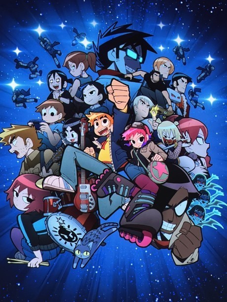 Affiche de Scott Pilgrim prend son envol